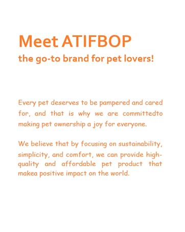 ATIFBOP pet supplies