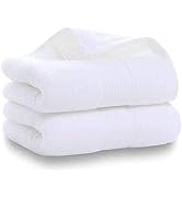 100% Cotton Hand Towels 2 Pack , Salon Thick Bath Hand Towel,Gym Towel 14" x 30", Face Cloth, Sof...