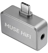 MUSEHIFI U3 Portable USB-C DAC Headphone Amp, 3.5mm/4.4mm, 125mW | Portable USB C DAC, dedicated ...