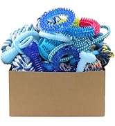 Beiker 20 Pack Puppy Chew Toys - Blue Dog Teething Toys for Puppies, Puppy Teething Rings and Rop...