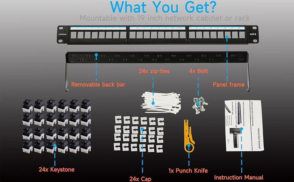 cat6 patch panel
