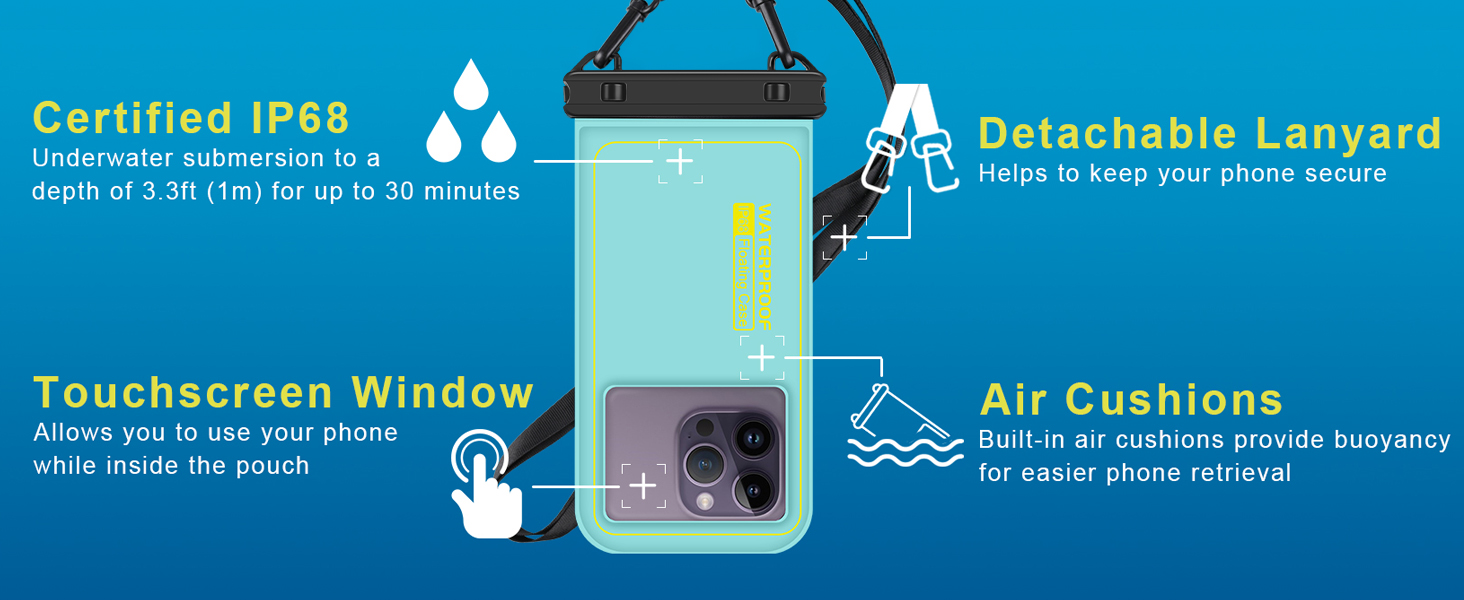 Floating Waterproof Phone Pouch
