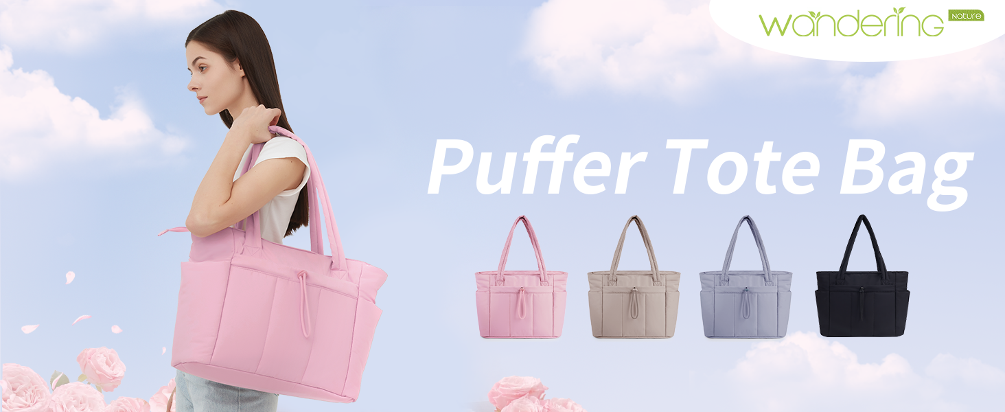 Puffer Tote Bag