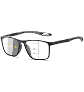 YIMI Progressive Photochromic Multifocus Reading Glasses for Men Women Spring Hinge Computer Anti...