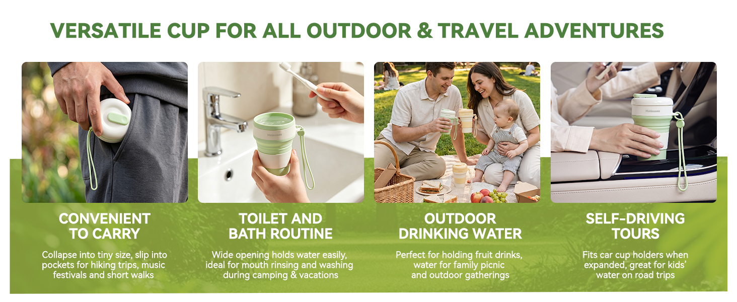 Collapsible Water Bottle for Travel