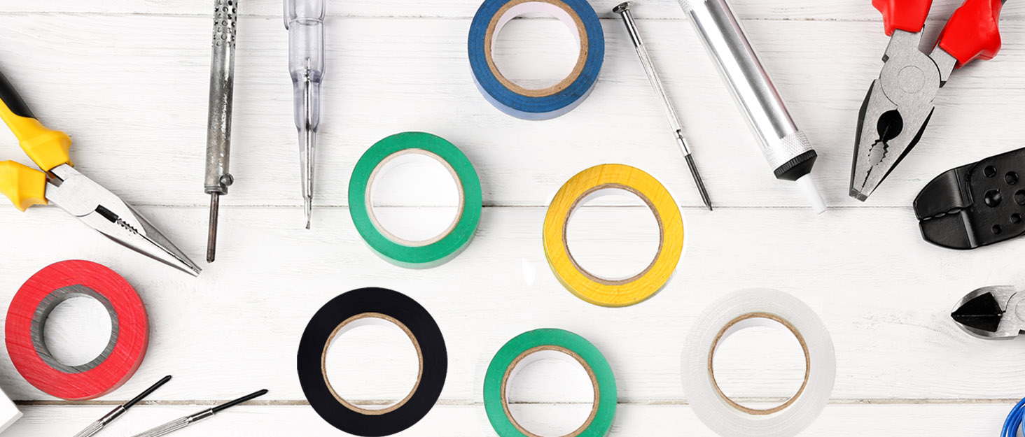 Electrical Tape Assorted Matte Rainbow Colors
