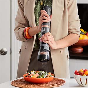 2in1 Salt and Pepper Grinder Attachment