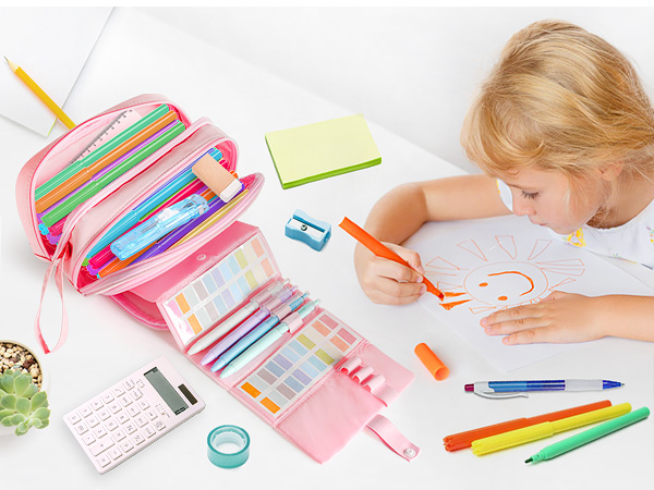 pencil case-pink