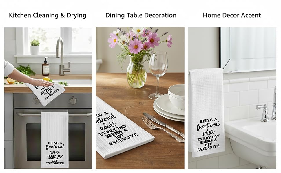 funny kitchen towel