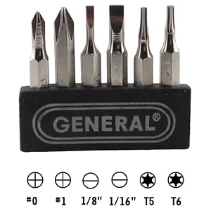 screwdriver, cordless screwdriver, precision cordless screwdriver, general tools