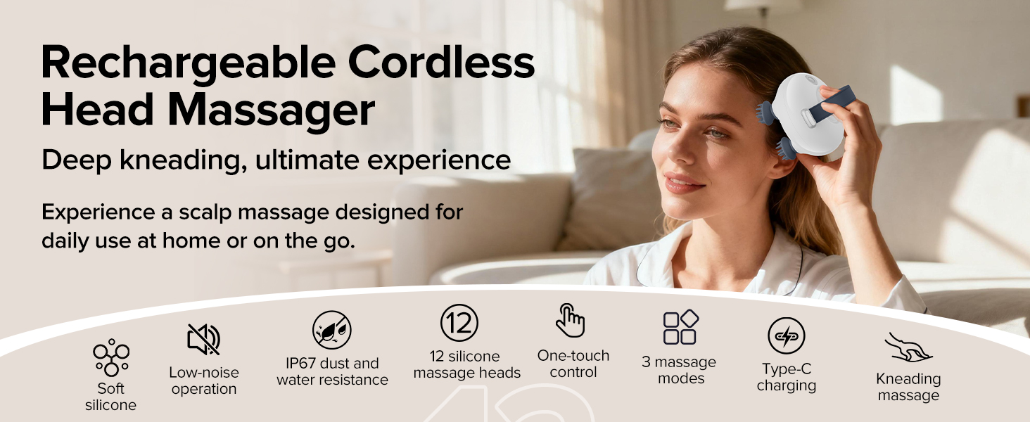 head massager