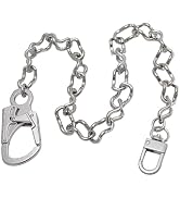 Ahiller Biker Punk Wallet Chain for Men,Heavy Duty Key Chains with Lockable Carabiner for Pants C...