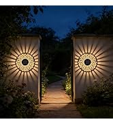 2 Pack LED Outdoor Wall Light Fixtures, Black Front Porch Lights Wall Mount Lighting, Exterior Wa...
