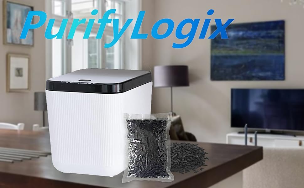 Replacement Odor Absorbing Filter Refills for Home Zone Living Smart Waste Kitchen Composter