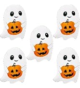 Ghost Balloons Halloween Balloons Orange Pumpkin Balloons Halloween Party Balloons for Halloween ...