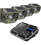 Solar Driveway Alarm Wireless Outside 1800ft Range, Outdoor Motion Sensor & Detector Driveway Ale...