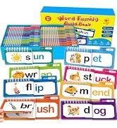 Aizweb Phonics Flash Cards,42 Word Family Build Books,Fun Kids Flip Books | Read & Rhyme Phonics ...