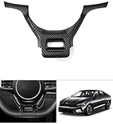 Karltys Steering Wheel Cover Trim for 2021-2024 2025 Kia K5 GT/GT Line Accessories Carbon Fiber S...
