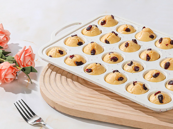 silicone muffin pan