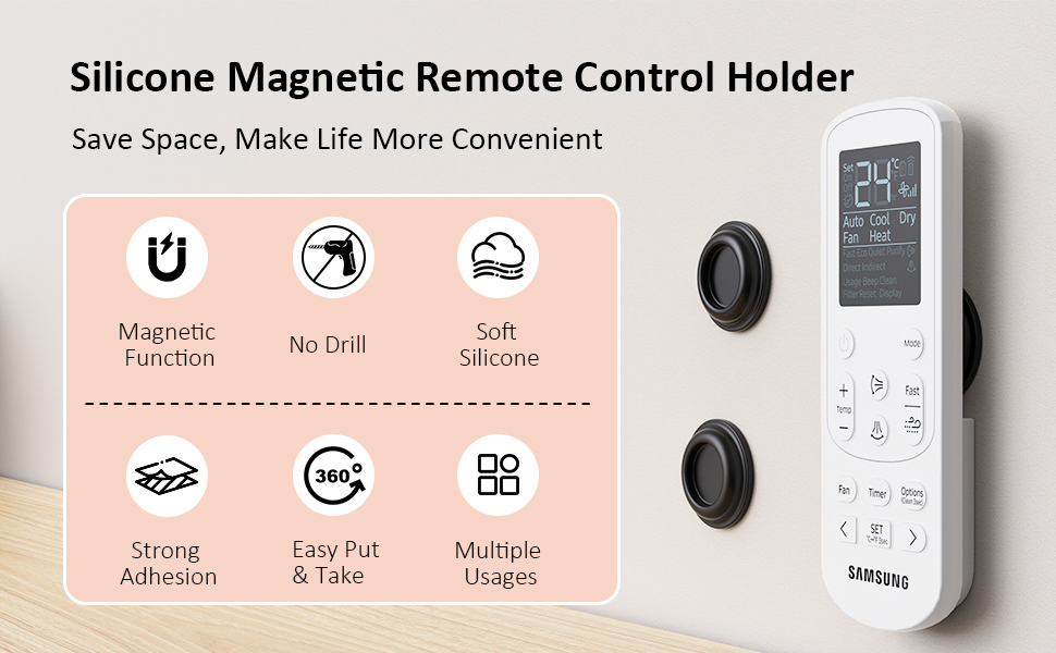 Magnetic Remote Holder