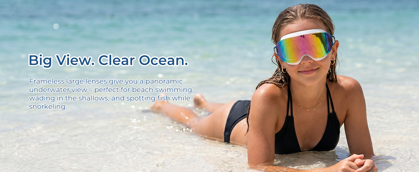 Youth swim goggles boys girls