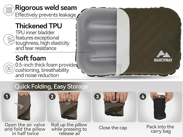 lightweight backpacking pillow