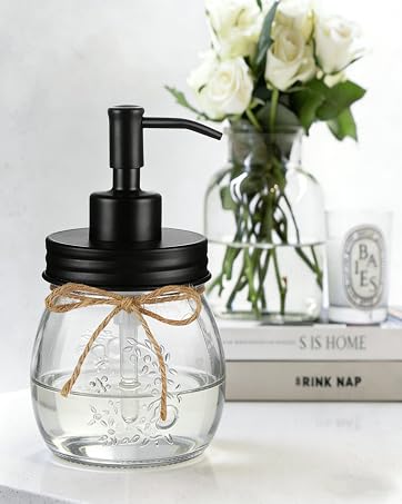 Mason Jar soap dispenser