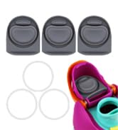 BMSQOFD 3 Sets Replacement Stopper and O Ring Gasket Compatible with Owala FreeSip 24oz 32oz,Wate...