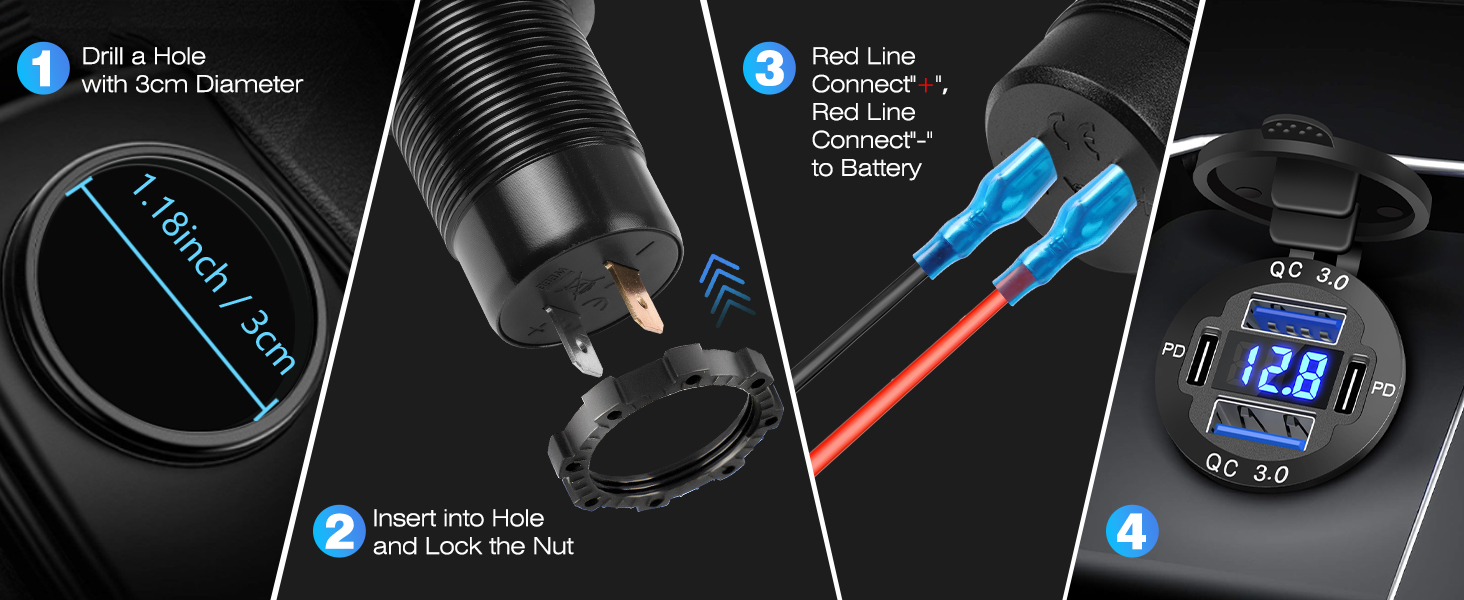 How to Connect the car charger