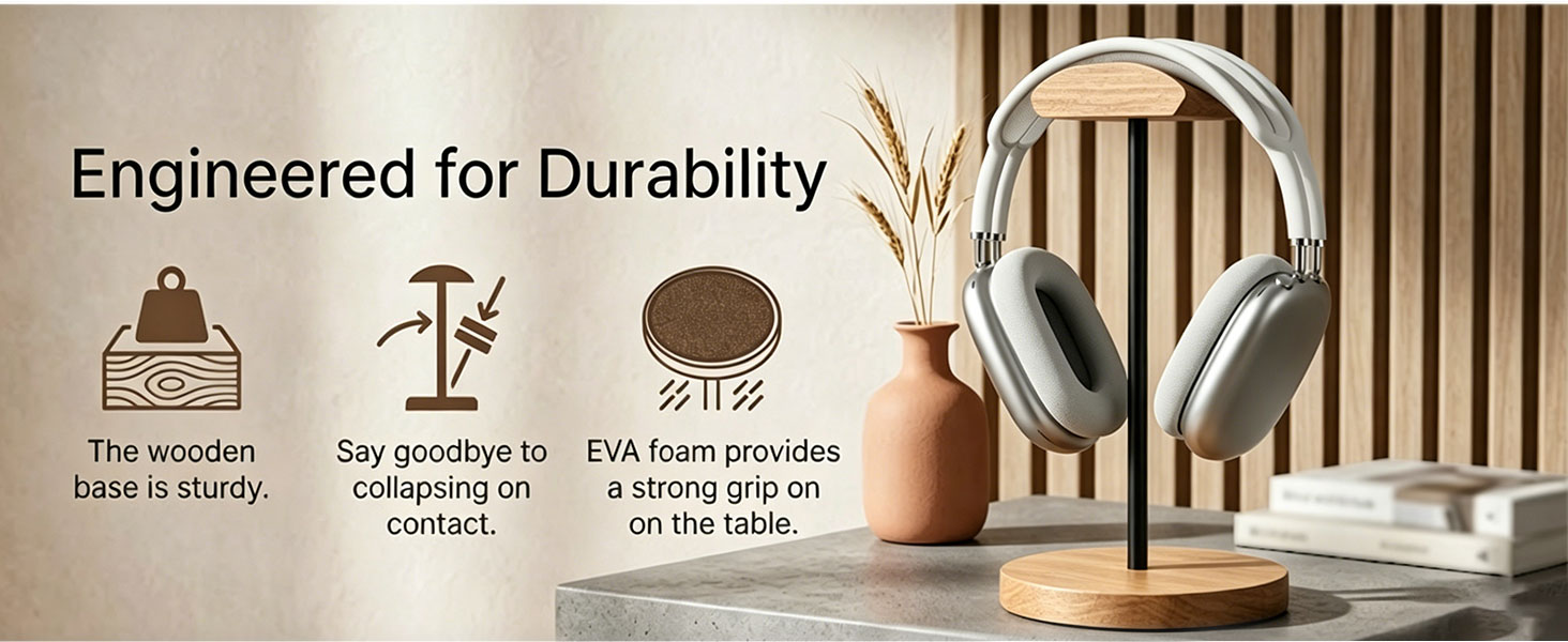 headset holder for desk