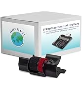 Red and Black Printing Calculator Ribbons Compatible with IR40T by Paper Planet | Replacement Add...