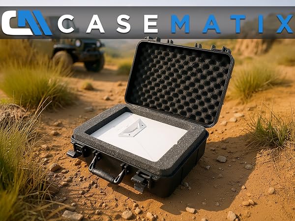 hard shell satellite dish travel case