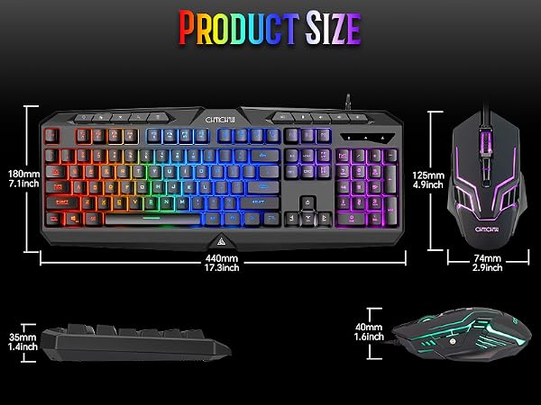 keyboard and mouse gaming