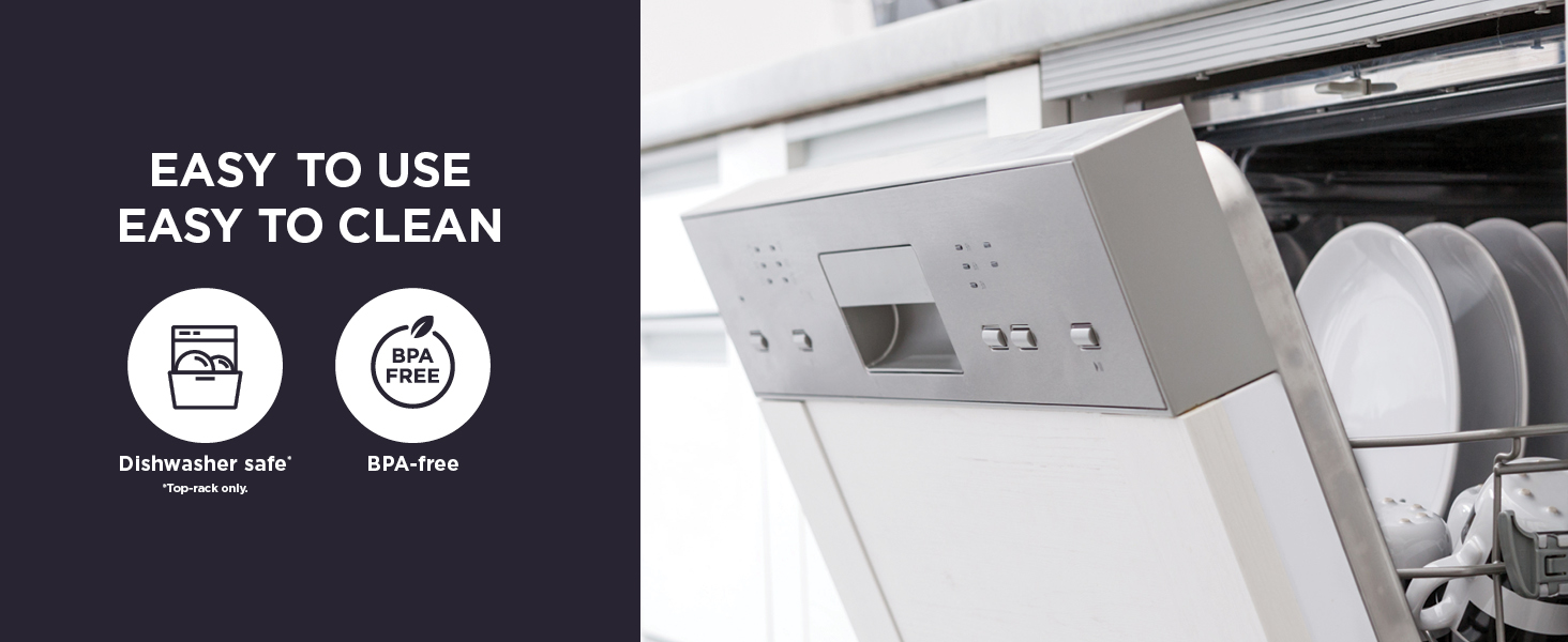 Easy to Use Easy to Clean