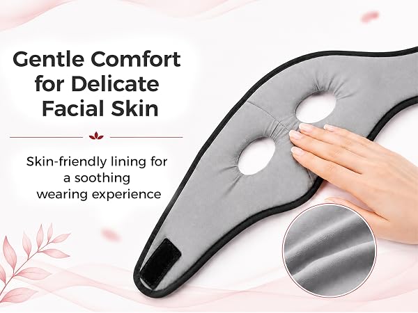sinus relief heated face mask