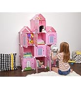 Lilly's Love Cube Castle Childrens Toy Storage, Dresser Cabinet for Stuffed Animals and Clothing,...