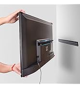 Studless Drywall TV Mount for 12-55 inch TVs, No Stud TV Wall Bracket Max VESA 400x400mm up to 10...