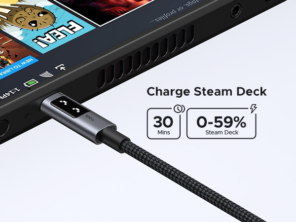 Charge Steam Deck