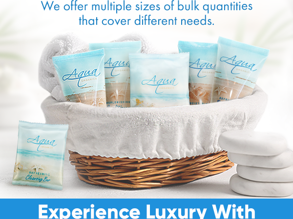 Aqua Organics hospitality all-in-kit