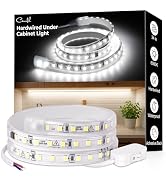 Hardwired Under Cabinet Lighting for Kitchen,24inch 6000K White Wired Undercounter Waterproof Led...