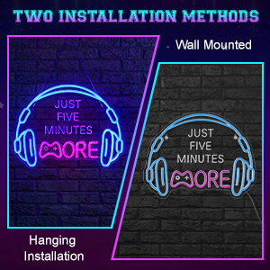 Gamer Neon Sign, Gaming Neon Sign for Gamer Room Decor, Gaming Lights for Wall Decor