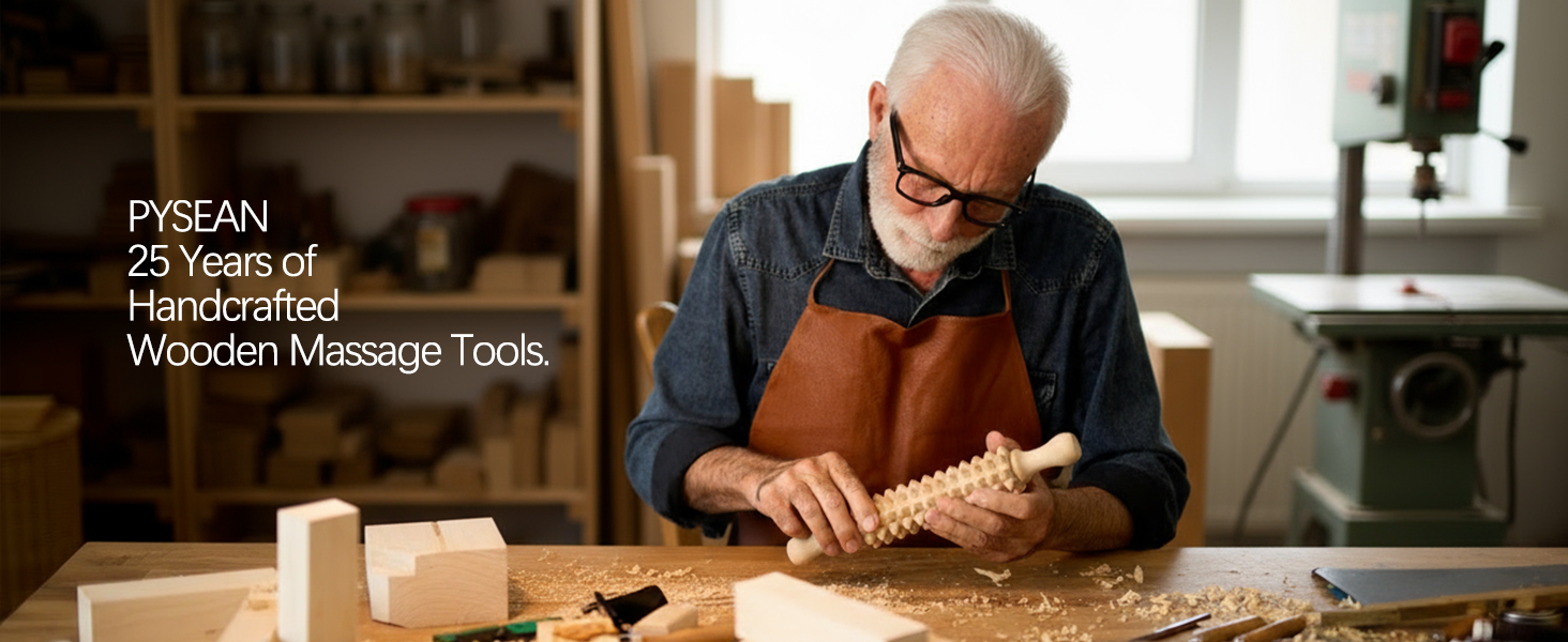 Handcrafted Wooden Massage Tools