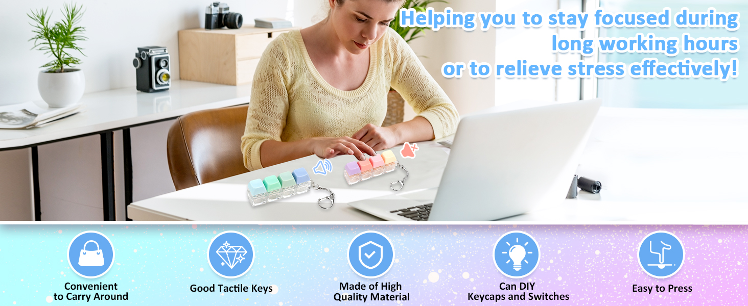 keyboard fidget toy