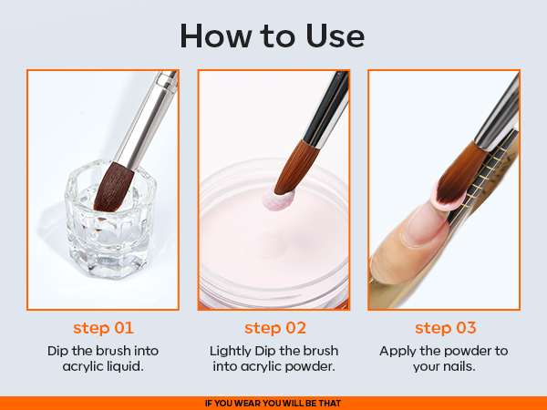 acrylic brush