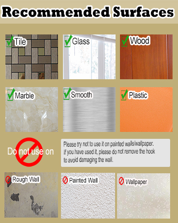 wall hooks adhesive