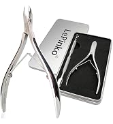 LePinko Salon-Quality Cuticle Trimmer with Cuticle Pusher, Super Labor-saving Cuticle Cutter, Sha...