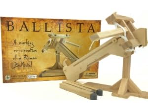 roman ballista kit wooden siege engine build set working model launcher stem educational 3d puzzle