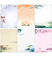 Stationary Set Japanese Stationery Letter Writing Paper, 48 Pack Stationary paper and envelopes s...