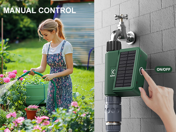 Smart WiFi Solar Sprinkler Timer