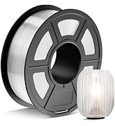 JAYO PETG Filament 1.75mm Clear 1.1 KG, Strong Toughness PETG 3D Printer Filament Dimensional Acc...